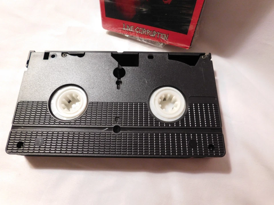 Napalm Death Live Corruption VHS Tape 1990 Earache - Image 3 of 4