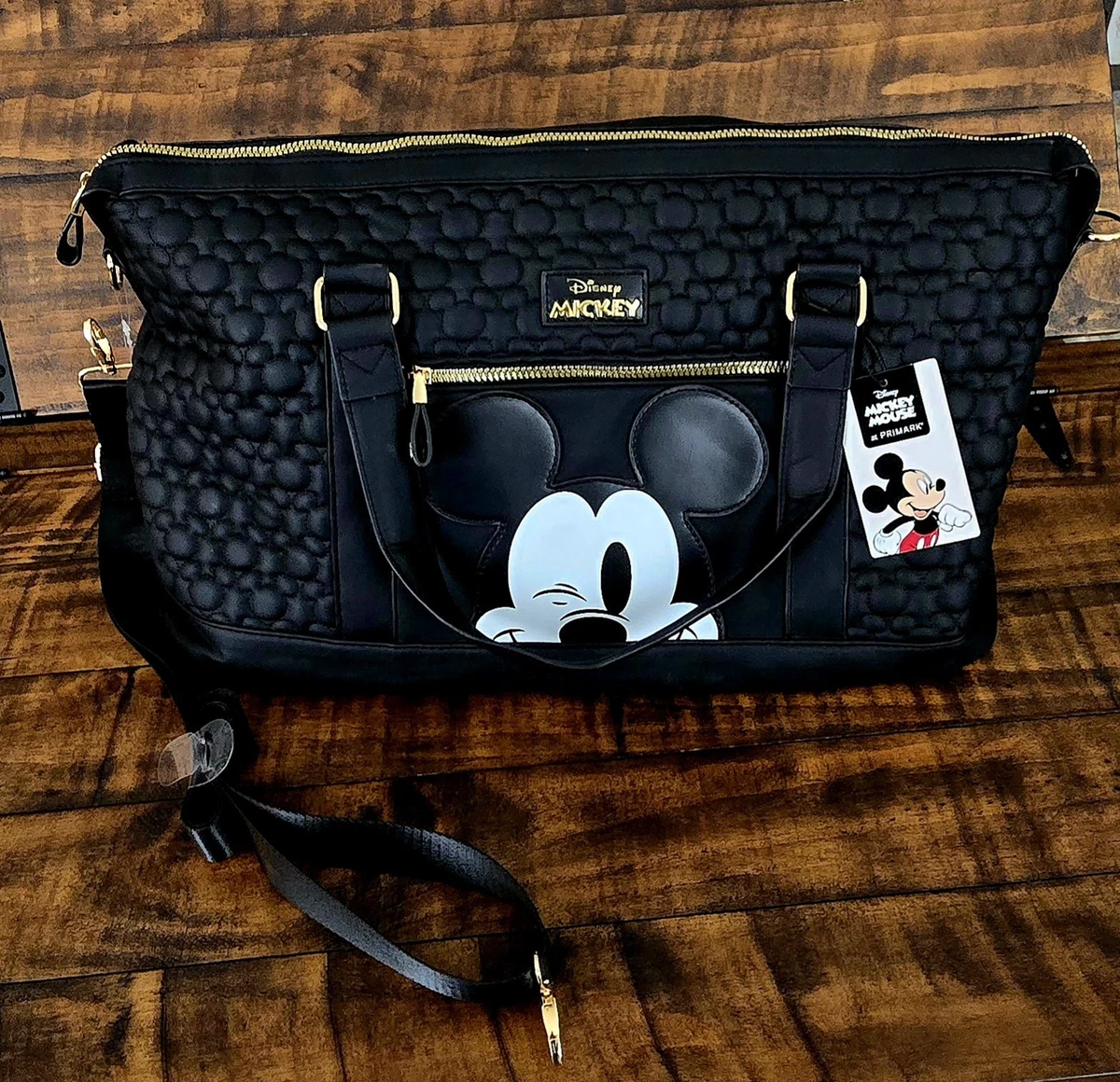 Primark Black Faux Fur Mini Backpack Round Goth Y2K Festival Bag Witch Grunge Primark Backpacks for Women for sale | eBay main image 3