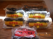 Shell Train 5.1 Gasoline Promo 1995 Fletcher Barnhardt  White -7 Piece