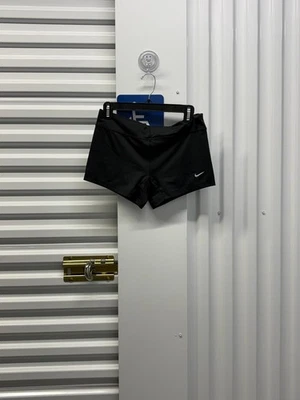 Nike Damen Medium Nike schwarz Spandex Kompressionsshorts Activewear - Bild 1 von 4