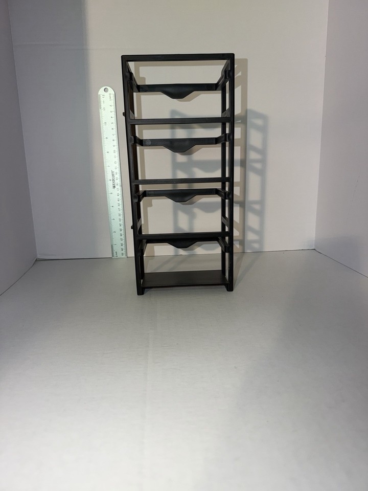 Stacking Cargo Signage ACE Hardware Mini Totes w/ Lids & Stacking Storage Rack | eBay