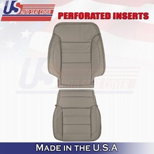 2014 To 2019 For Gmc Sierra Denali Driver Top Bottom Leather Cover Dune Tan