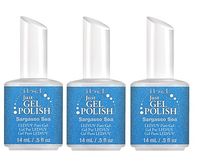 3 IBD Just Gel Polish LED UV Pure Gel Sargasso Sea Color Each 0.5 fl oz (1 Pack)