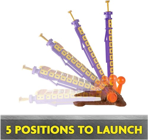 OFFICIAL MONSTER JAM - EL TORO LOCO BIG AIR CHALLENGE PLAYSET - Over 50cm Tall - Picture 8 of 9
