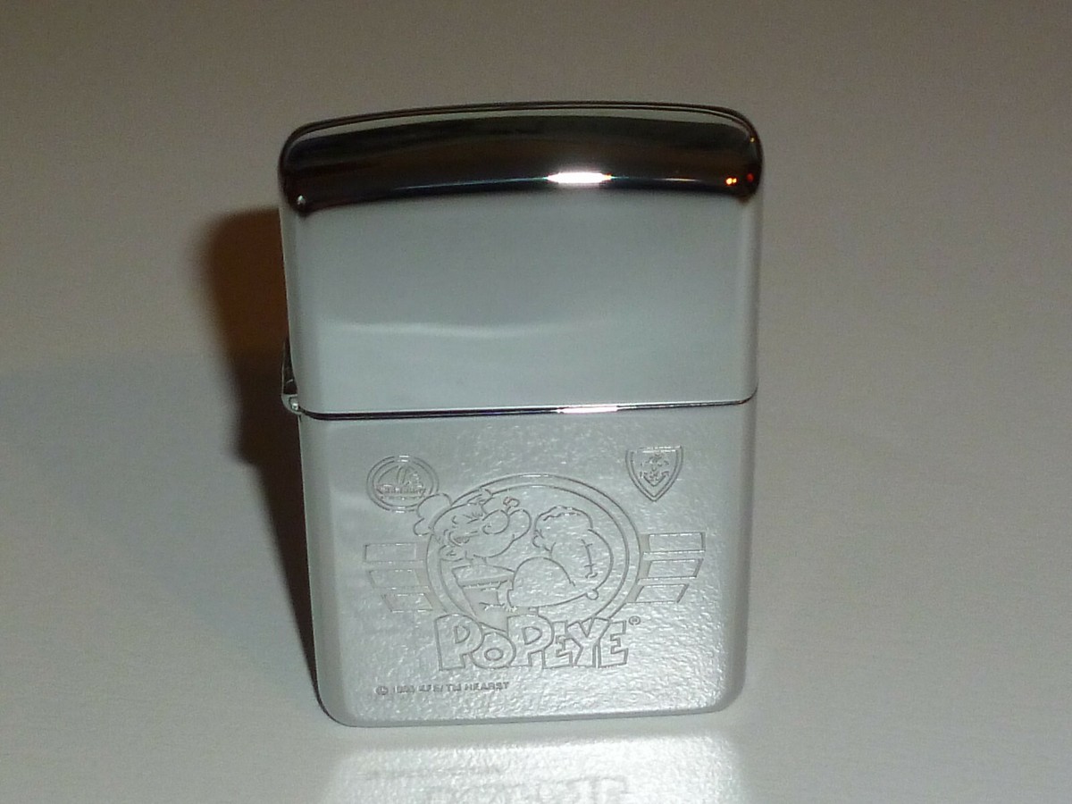 Vintage Zippo Lighter W. 'Popeye' Motif - Lighter - Never