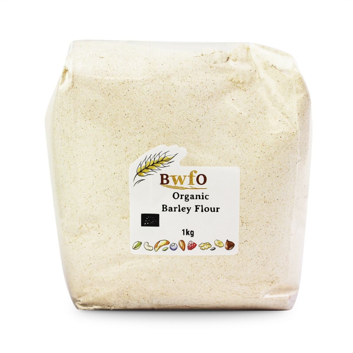 Organic Barley Flour 1kg | BWFO | Free UK Mainland P&P