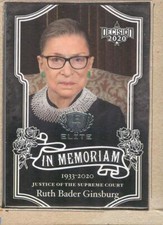 Ruth Bader Ginsberg E40 2020 Decision 2020 Elite In Memoriam