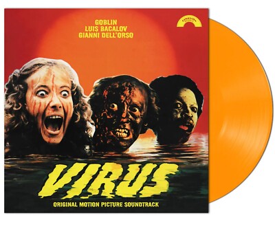 Virus / Zombie Creeping Flesh - Orange Vinyl - Limited Edition - OOP - Goblin