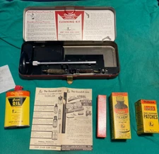 VINTAGE 1970s OUTERS  .38 CAL PISTOL GUN CLEANING  KIT Gunslick Revolver #479
