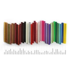 Siegelwachs-Stangen für Heißklebepistole, Ø 11mm, 42 Farben