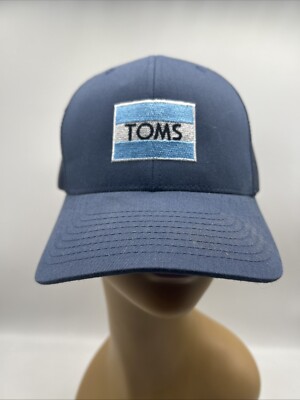 Toms Hat Cap Adults OS Trucker Mesh Snapback Baseball Logo