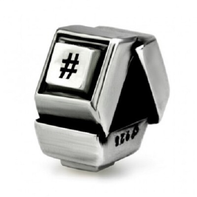 OHM Thanks A Lot Silver Bead | 943 Sterling Silver Charm | Compatible With European Bead Bracelets - View #11