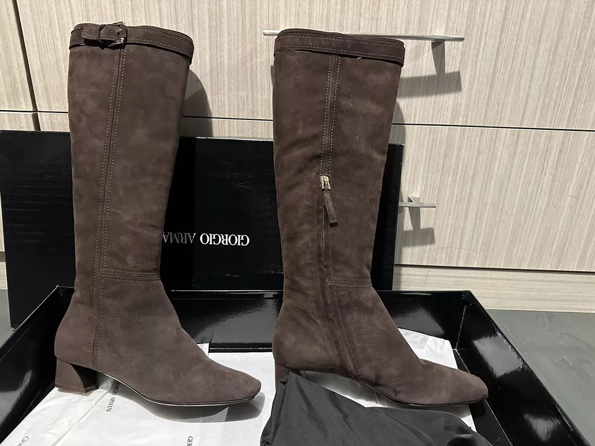 Giorgio Armani Suede Boots