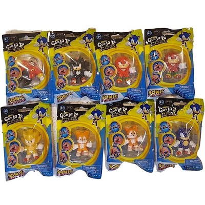 Heroes of Goo Jit Zu~SONIC 2.5'' Minis Lot 2023 Full Set of 8, 2 Metallic~SEALED