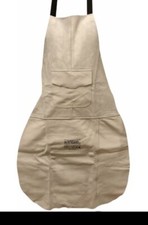 2 x *Special Offer* Premium white Leather  Welding Blacksmith  Carpenters Apron