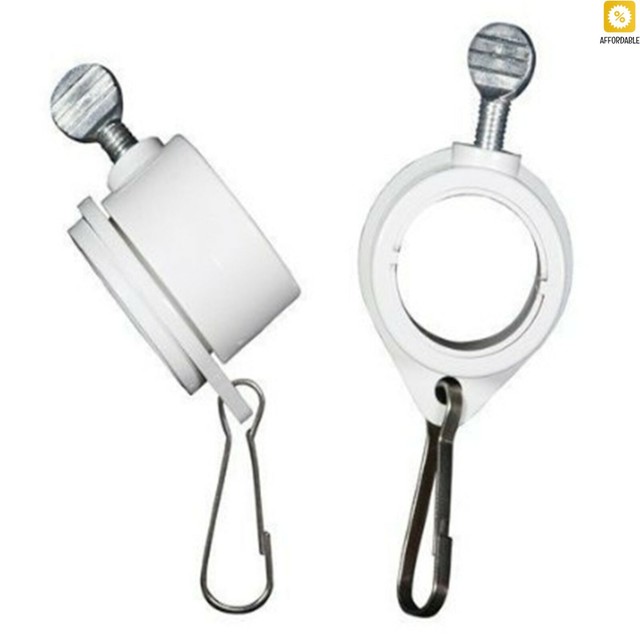 Flag Pole Rotating Mounting Rings Grommet Clip Attachments Outdoor AntiWrap eBay