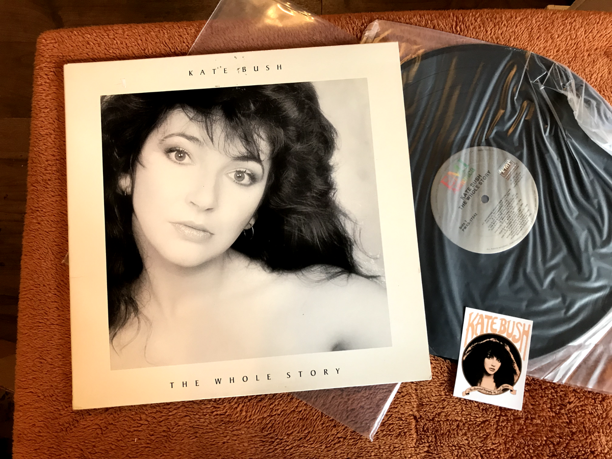 kate bush the whole story 1986 original gate greatest hits LP w 