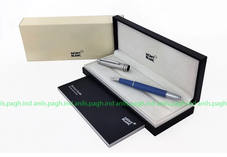 Восстановленный фонтан No Montblanc Meisterstuck Glacier Doue Classique | чернильная ручка - Изображение 3 из 4