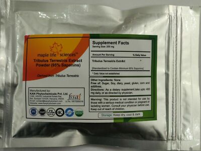 Tribulus Terrestris 95% Saponins for libido men hormone boost muscle power
