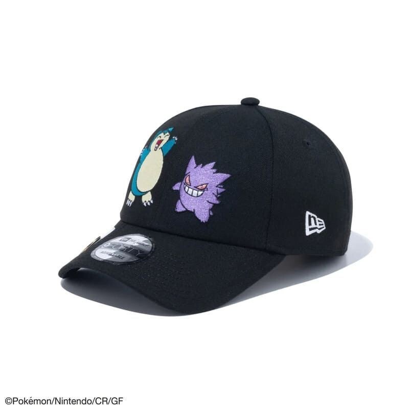 NEW ERA POKEMON コラボキャップ 7 1/2 ネイビー new era pokemon collaboration gengar snorlax cap snapback 9forty