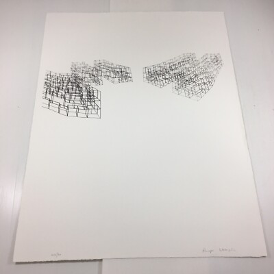Philip Walmsley Limited Edition Signed Print 22/30 Modernist Loose 