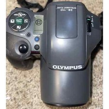 Olympus IS-10 Super DLX 35mm Film Camera with Strap Tested CR123 Battery Operate