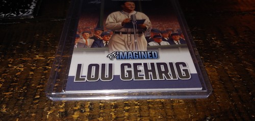 476: LOU GEHRIG 2023 LEAF REIMAGINED YANKEES BASEBALL IRON HORSE #RIB-27 - Picture 2 of 10