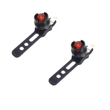 New Mini Bike Taillight, Gem-Look Bike Tail Light, Strape-On LED Warning Light B