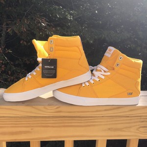 supra skytop yellow