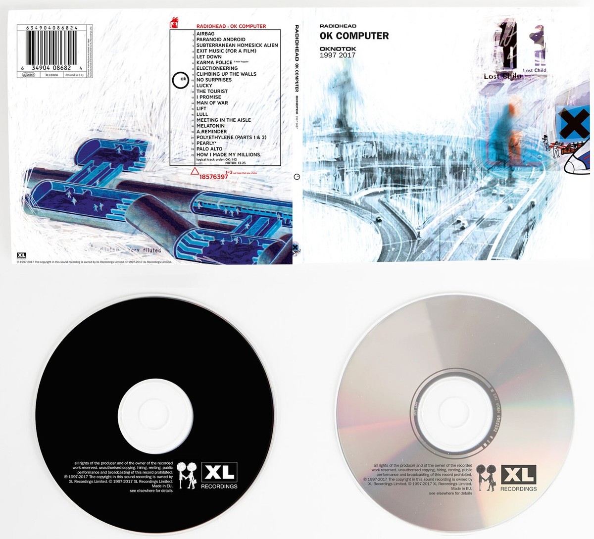 ⭐︎希少⭐︎RADIOHEAD “OK COMPUTER”UKoriginalLP 11611031