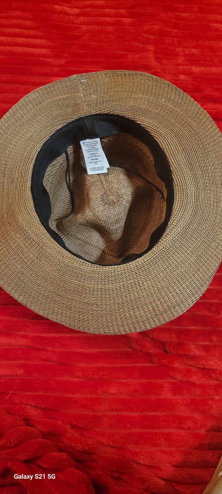 Women's Brown Fedora Hat by Time & Tru