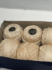 Lot of 10 DMC cordonnet special Thread Size 20 Colors ecru natural 174 Yds