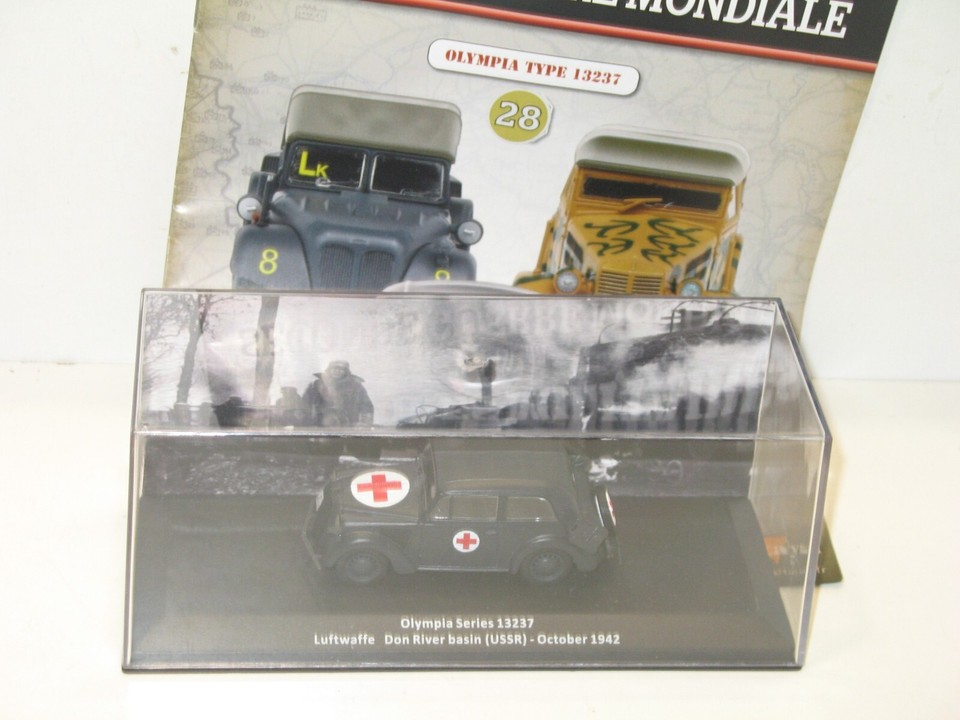Altaya 143, Olympia 13237 Luftwaffe Military Doctor Car + Catalog eBay
