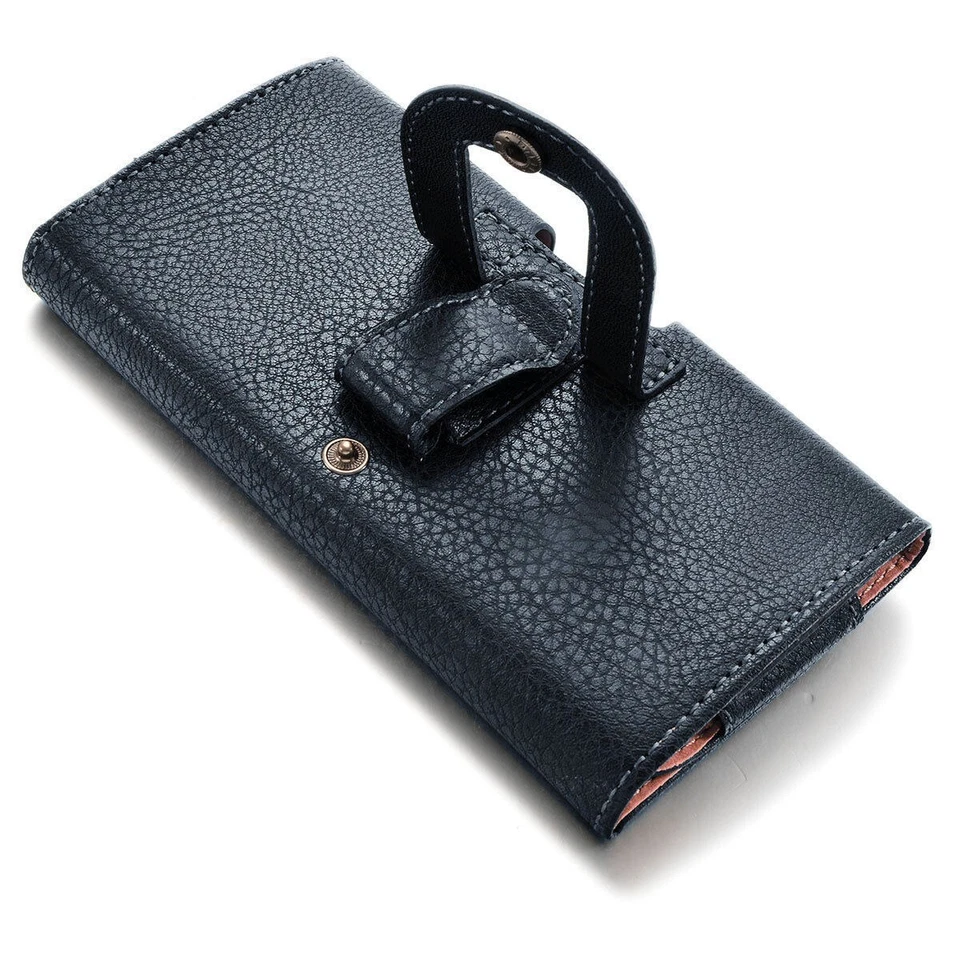 Funda funda de cuero con lazo para cinturón para Samsung Galaxy S25 S24 S23 S22 S21 S20 Foto 4 de 4