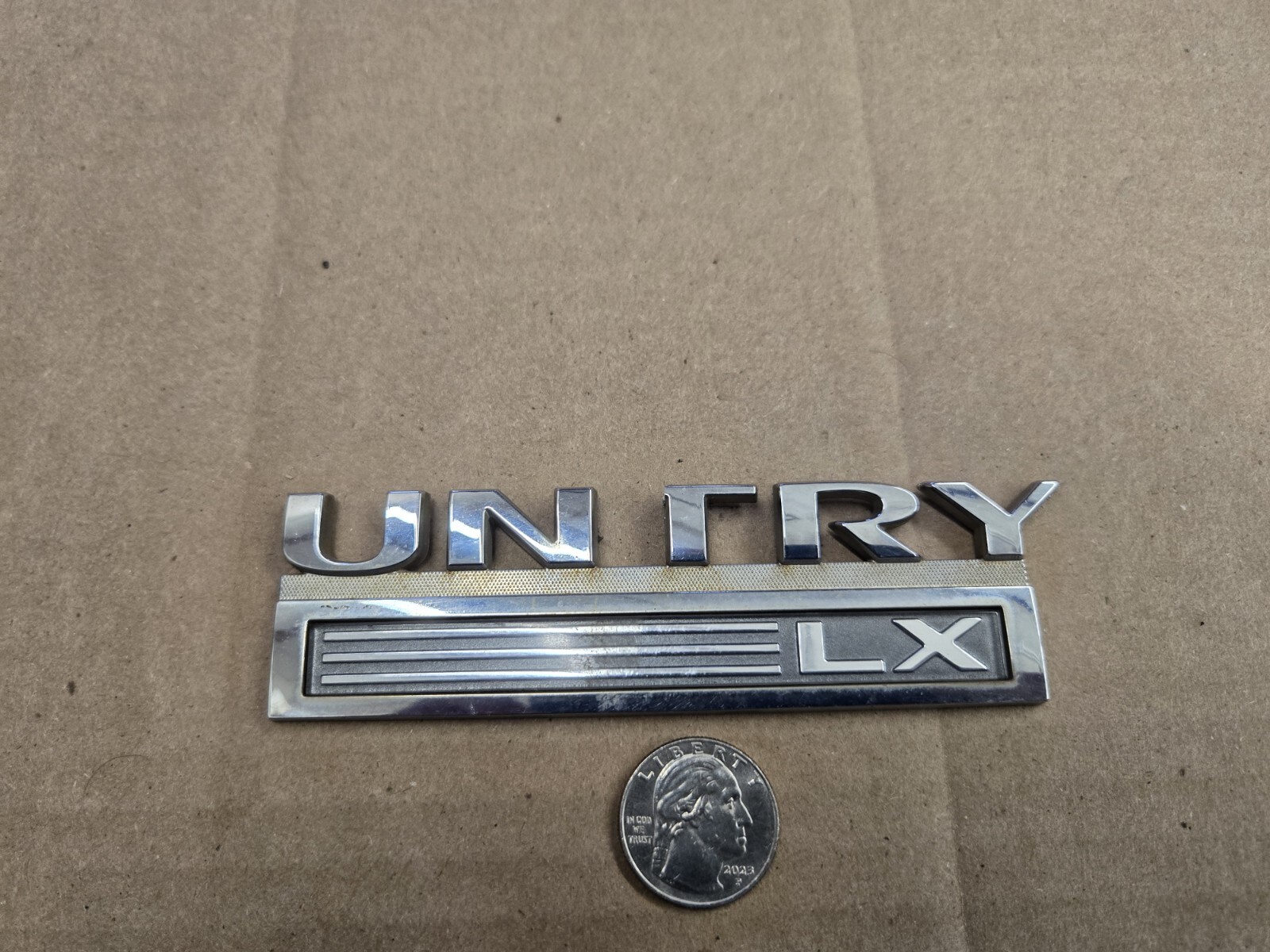 Chrysler OEM 2008-2016 Town & Country Rear Individual Letter Lettering ...