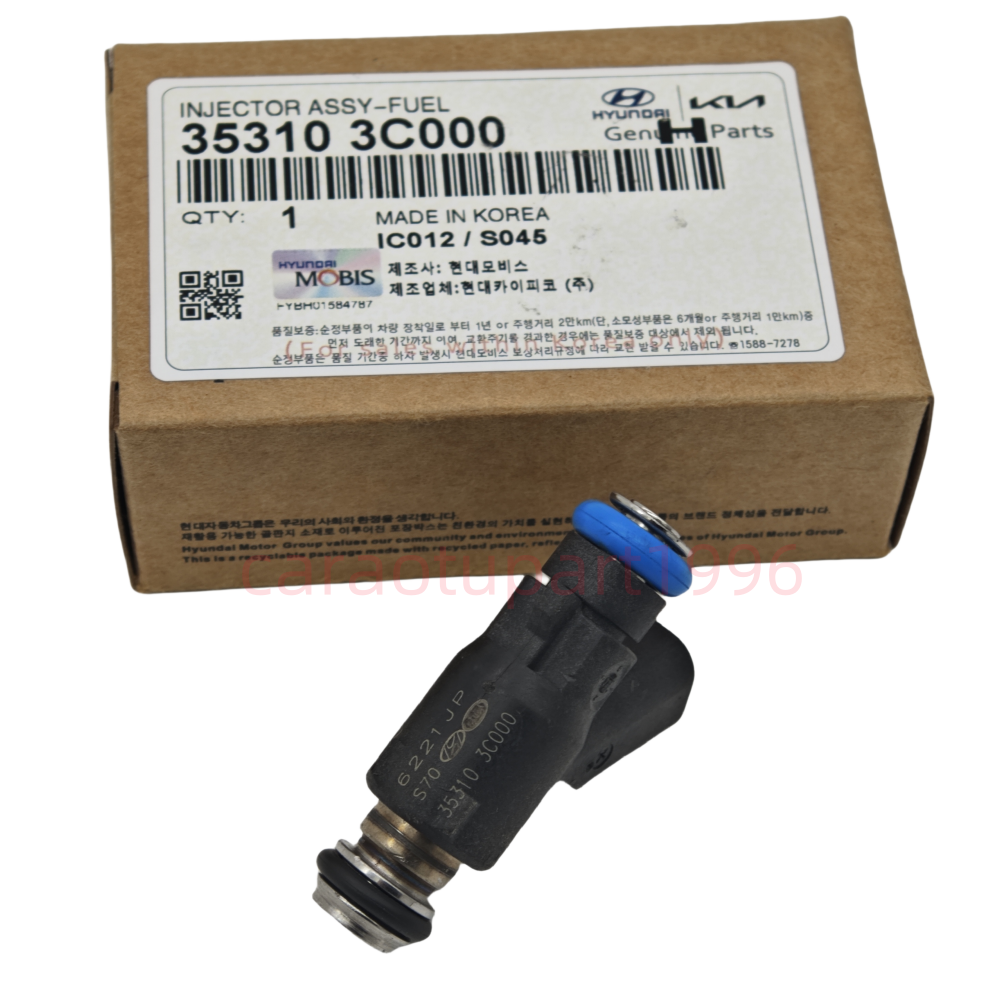 KIA Ecu 6-Piece OEM Fuel Injectors Set For 2006-2012 Hyundai & Kia