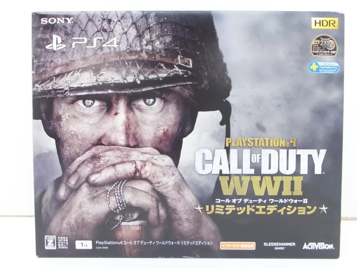 Sony PlayStation 4 PS4 Call Of Duty WWII Limited Edition Box Game