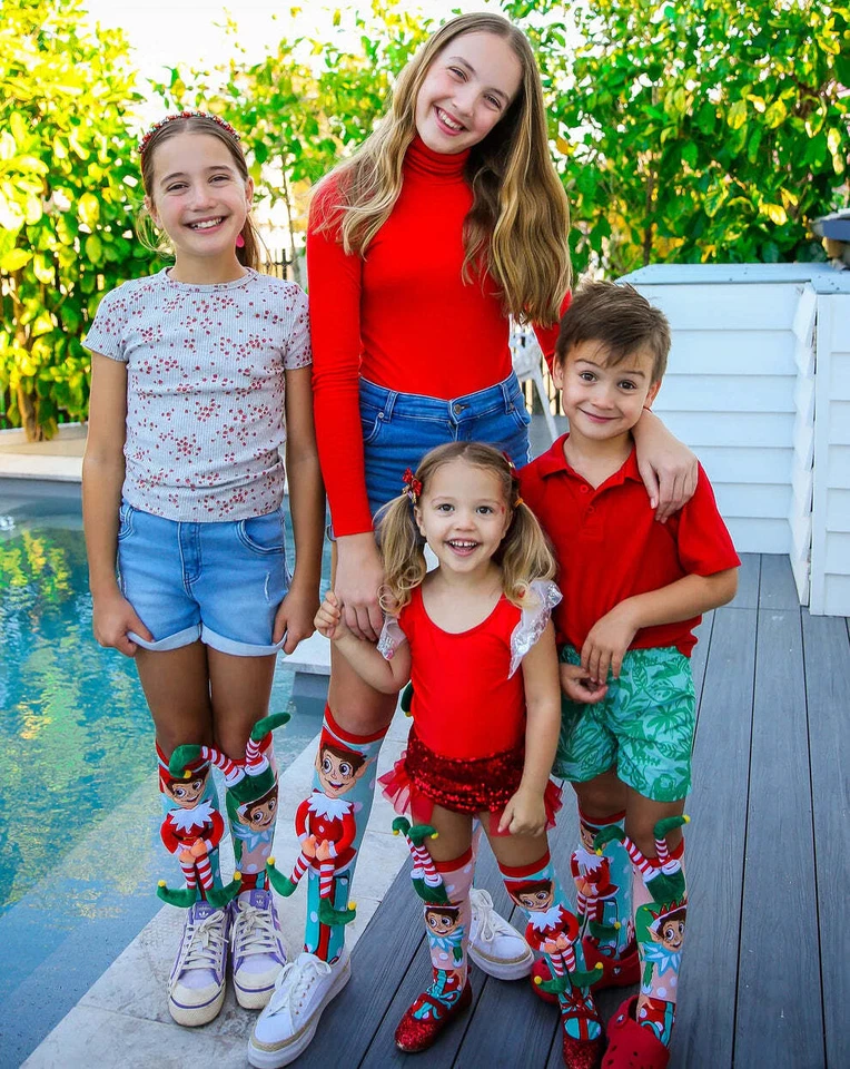 Christmas Elf Socks by MADMIA Size 6-99 Crazy Fun Socks - image 3 of 3