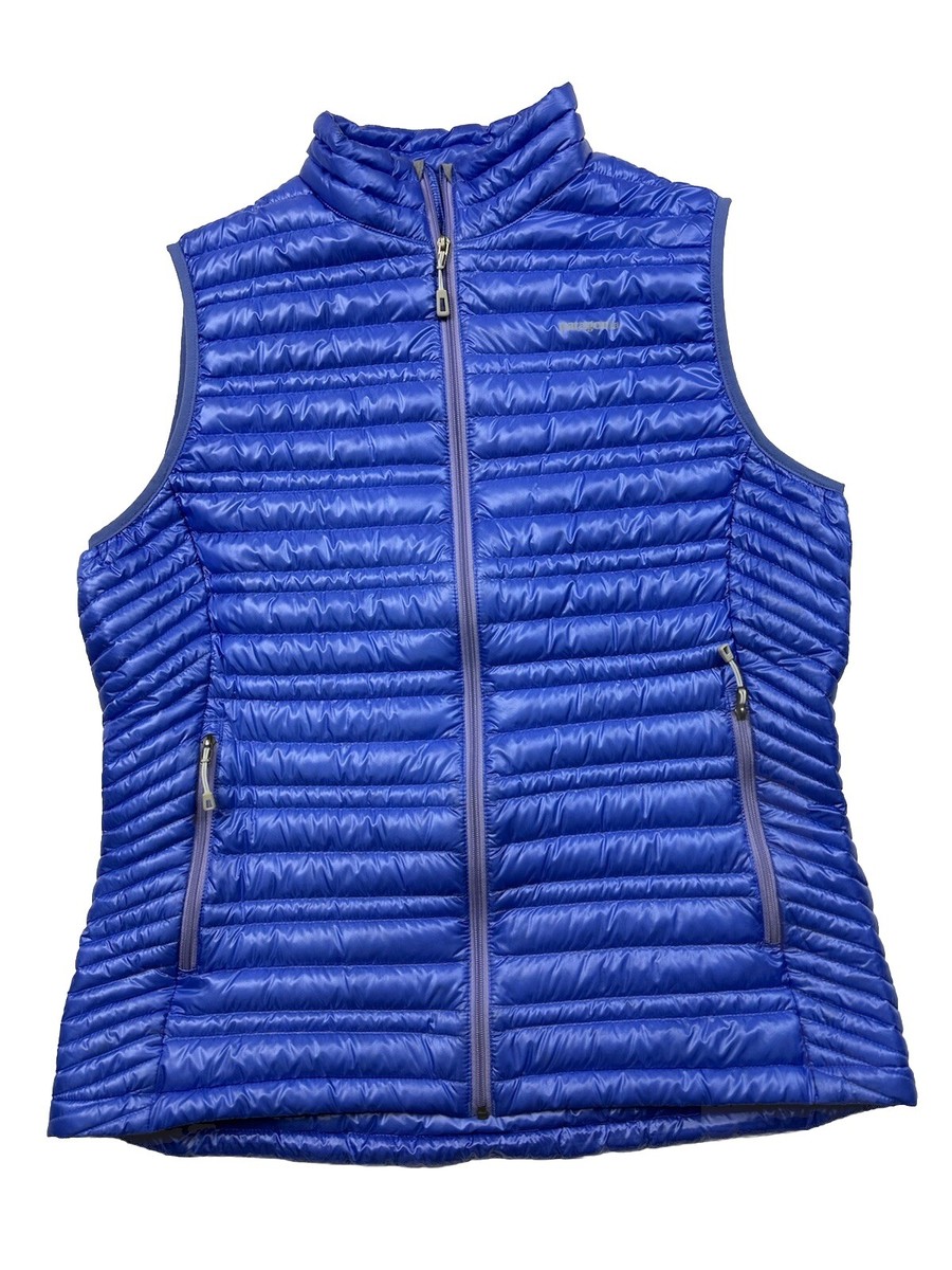 【美品】Patagonia Down Vest Patagonia Down Ultralight Down Vest Women's Size L Violet