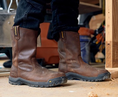 CAT Caterpillar P91155 Drawbar Steel Toe Summer Brown  display picture 1