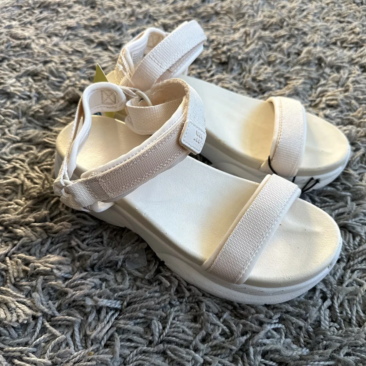 White hiking sale sandals