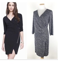 Express Black and whites  Cocktail Zip Side Sz M