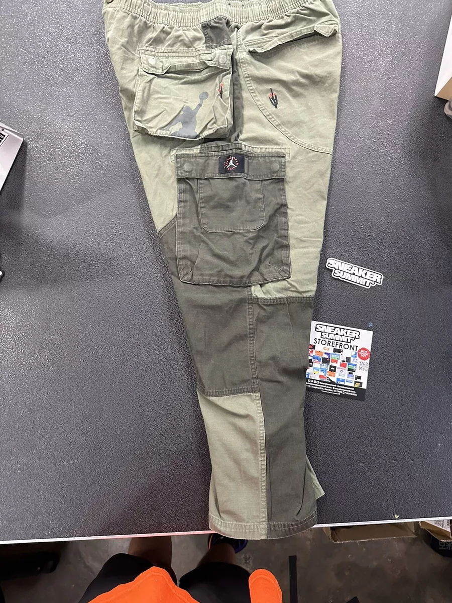 Cactus Jack Travis Scott Jordan Cargo Pant Green Size Xl Worn