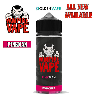 Pinkman 100ml Koncept® Vampire Vape E-Liquid Vape Juice 0mg Bottle