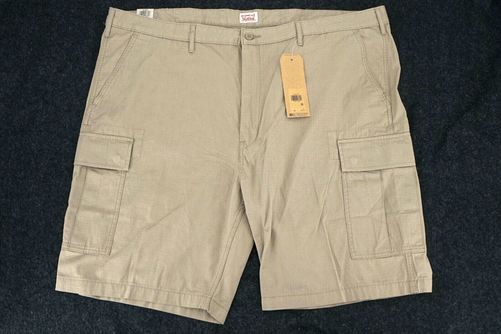 Levi Strauss Two Horse Brand Carrier Cargo Shorts Men's Size 48 Tan Khaki  NWT 889319597285 | eBay