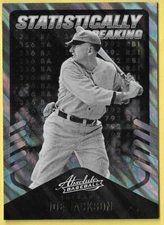 2022 Absolute Lava Statistically Speaking Joe Jackson White Sox