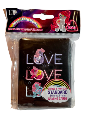 My Little Pony Retro Neon 100 Ct Standard Ultra Pro Card Sleeves (66mm x  91mm) | eBay