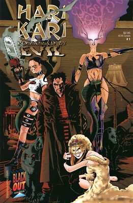 Blackout Comics Hari Kari Possessed by Evil #1 (1997) Comic Book High Grade