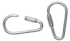 2010 Pack 12 Nickel Plated Pear Links bird parrot cage toy craft hook Hardware