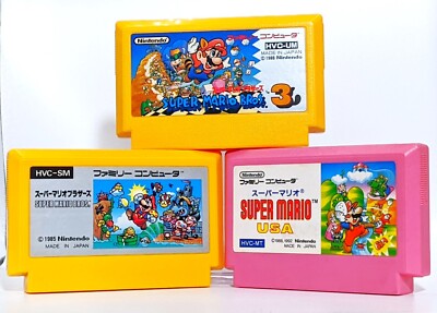 Super Mario Bros. 1 2 3 USA (Nintendo Famicom NES FC) Japanese Japan - US Seller